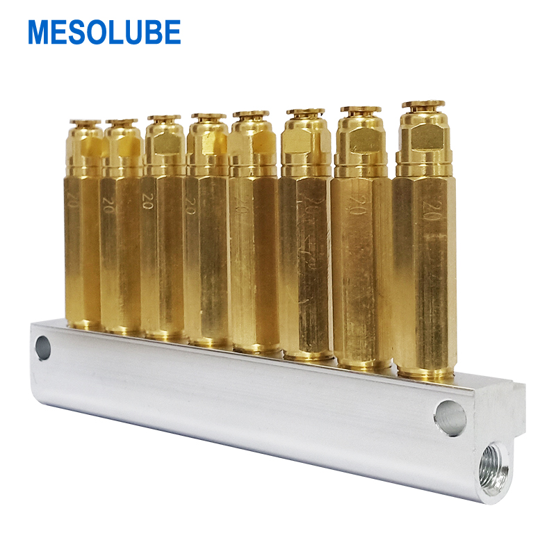 D200-8P20P20P20 Single-line Grease Distributor