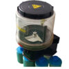 electrically operated piston pump