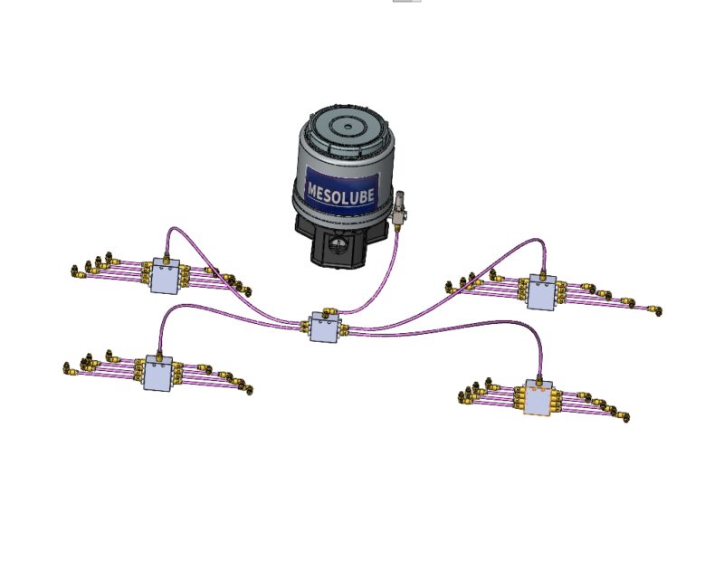 Centralized lubrication Pump  for automaticlly progressive  lubrication system - Image 2